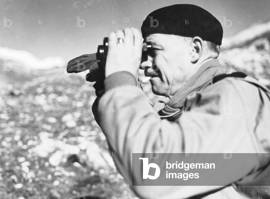 French General Juin commander of the French expeditionary corps in 1944 during Italy campaign
