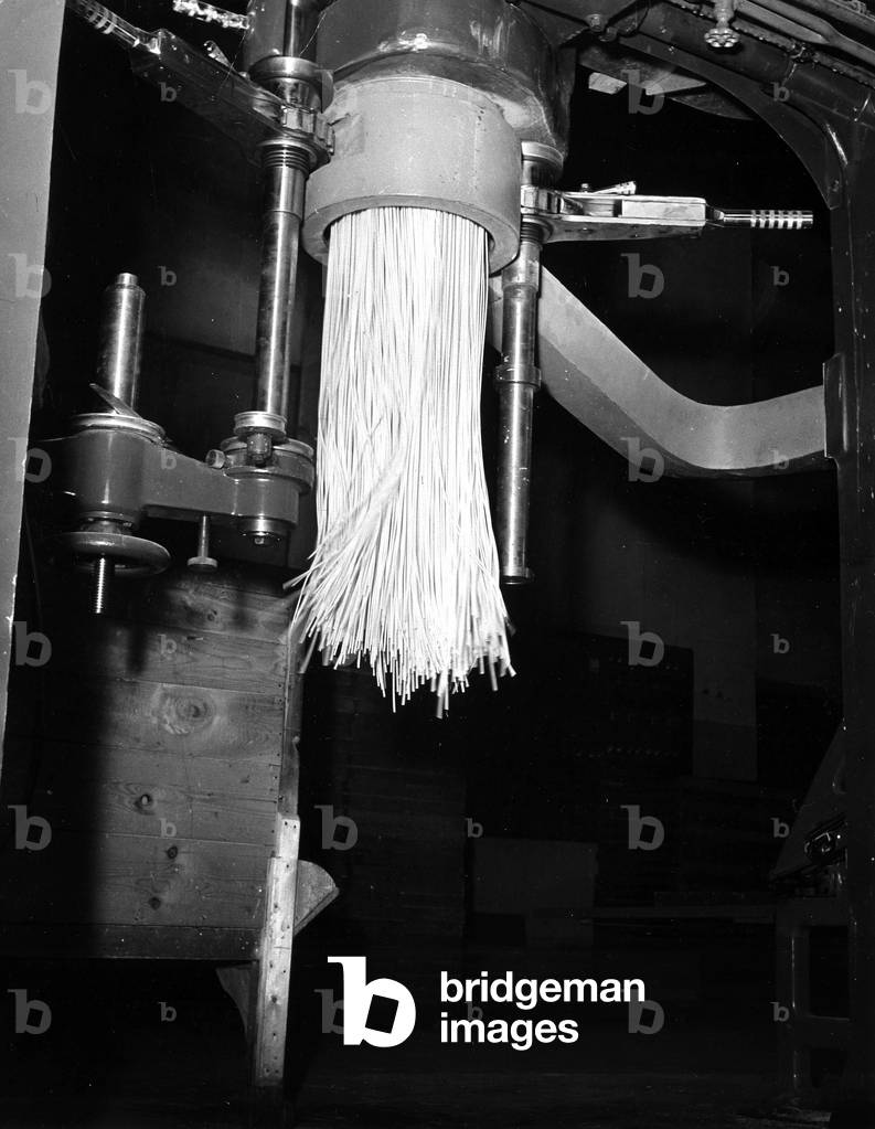 Pasta Factory, c.1950 (b/w photo)