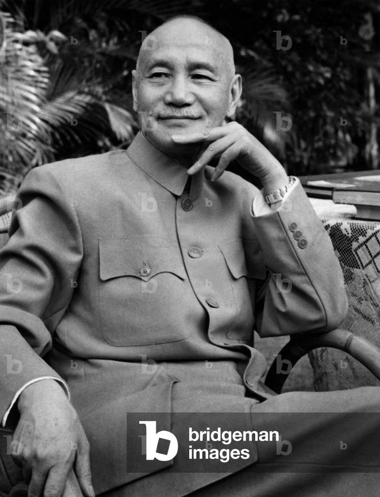Chiang Kai-shek (1887-1975) chinese political and military leader (Kuomintang) here c. 1940