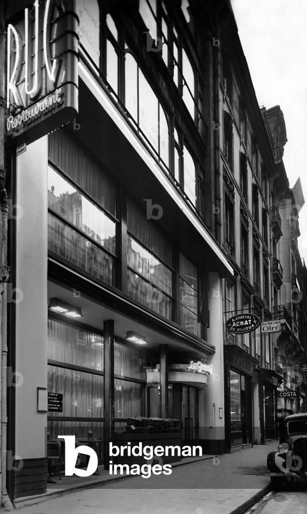 Le Grand Vatel restaurant, Paris, 30's, Art Deco Style (photo)