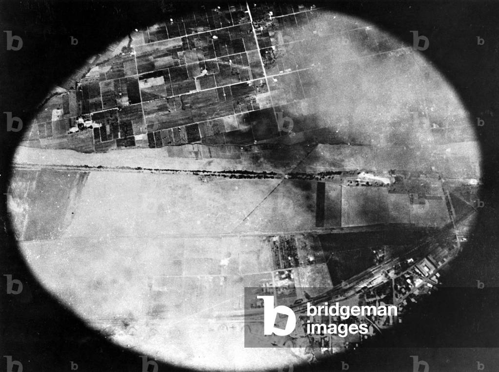 German Luftwaffe bombings over Rome July 1943 (at the time of Mussolini's kidnapping: to release him because AdolfHitler thinks only BenitoMussolini can galvanize Italian nationalist troops to fight on his side)
