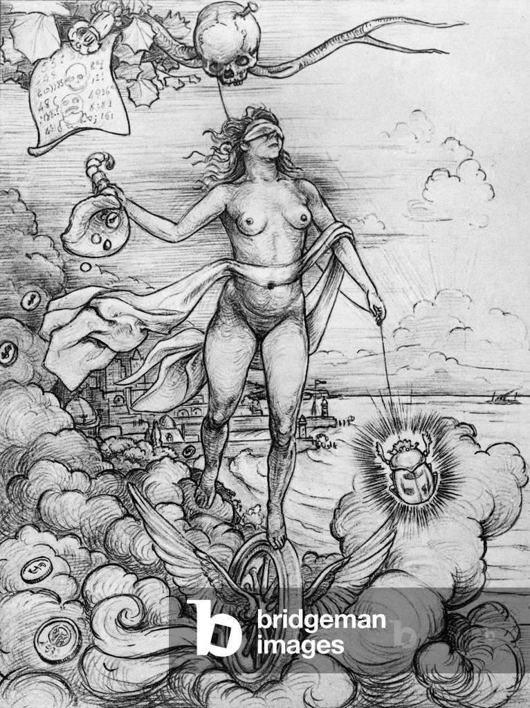 Illustration for 'The Gold Bug' by Edgar Allan Poe, 1936 (engraving)