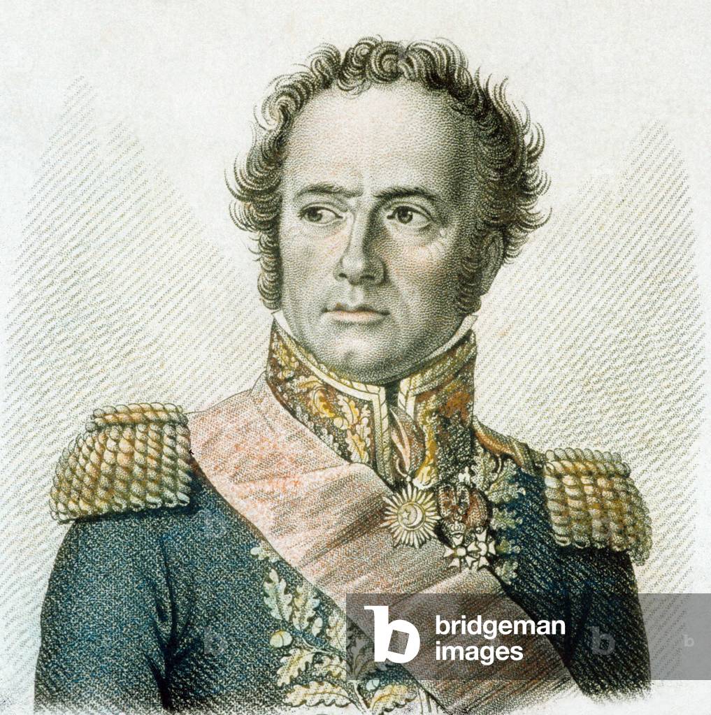 Maximilien Sebastien Foy (1775-1825) French marshal of empire, engraving