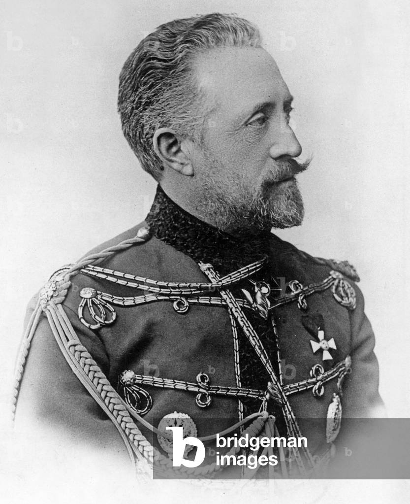 Grand Duke of Russia Nicolas Nicolaievitch Romanov (1831-1891) uncle of czarNicolasII c. 1885