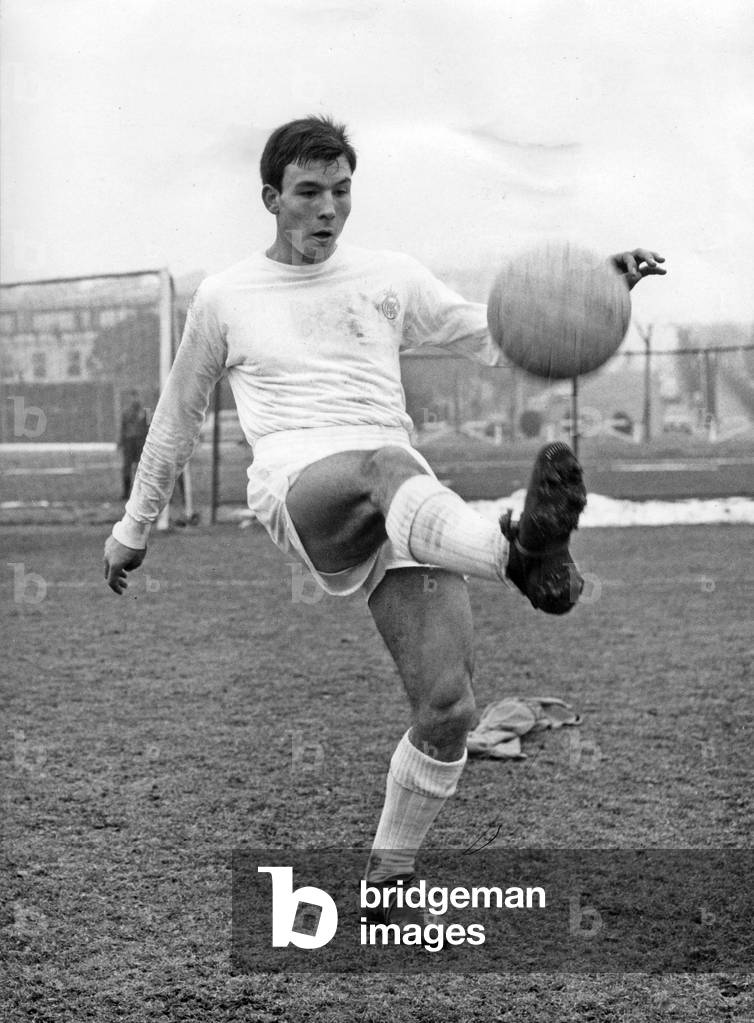 From Felipe football player to Real Madrid here during a training in Madrid in 1967
