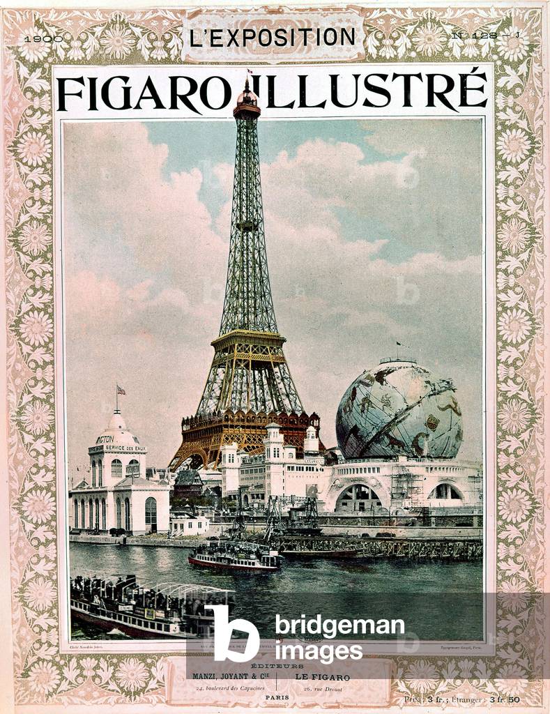 Eiffeil Tower - Cover of magazine 