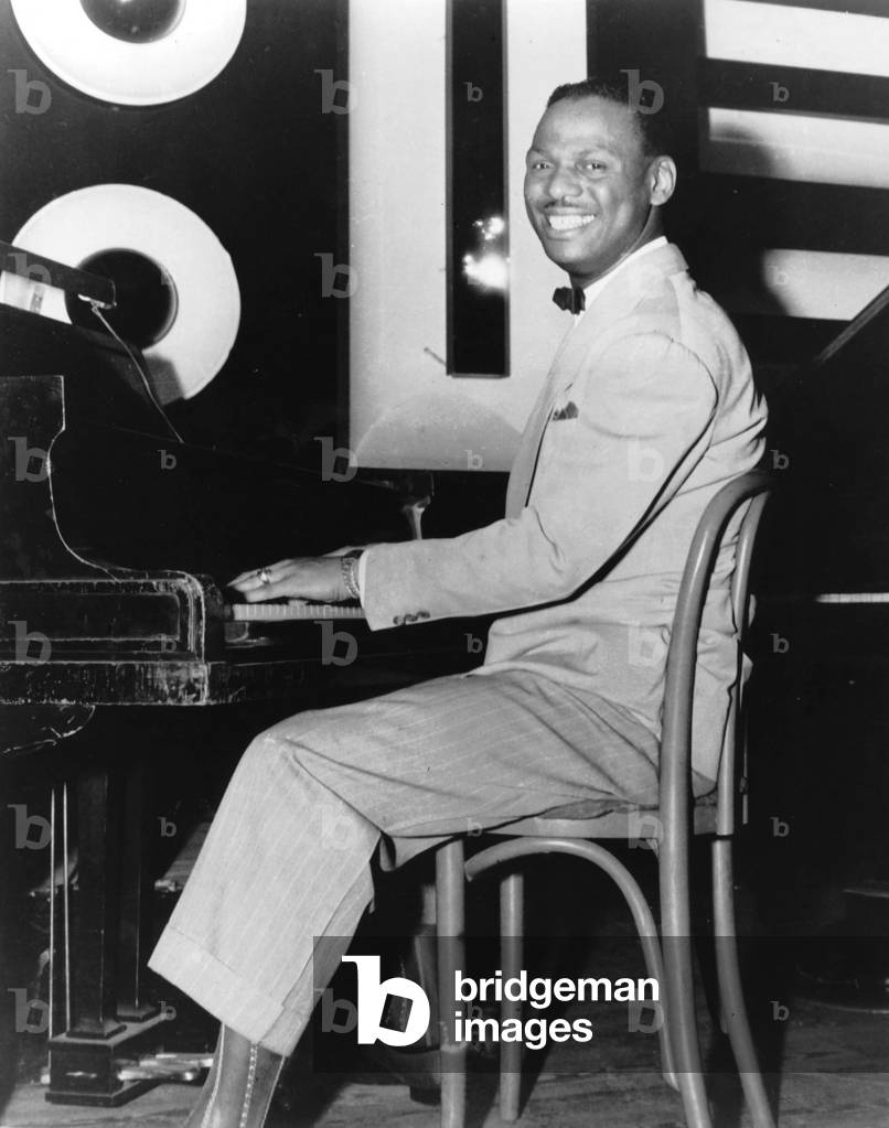 Earl Hines (1903-1983) jazz pianist c. 1940