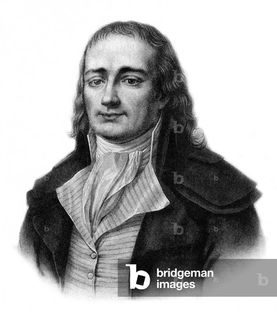 Pierre Gaspard Chaumette aka Anaxagoras (1763-1794) French politcian, engraving