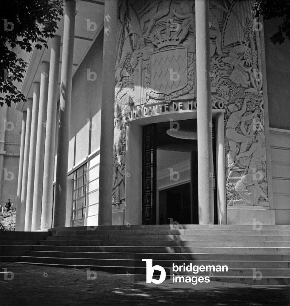 World Fair, Paris, 1937 : the pavilion of Monaco (Trocadero)