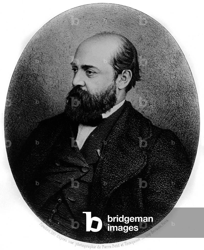 Henri Murger (1822-1861) French novelist, engraving