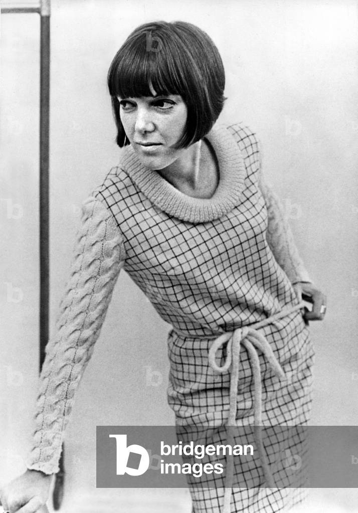 British fashion designer Mary Quant September 1, 1966