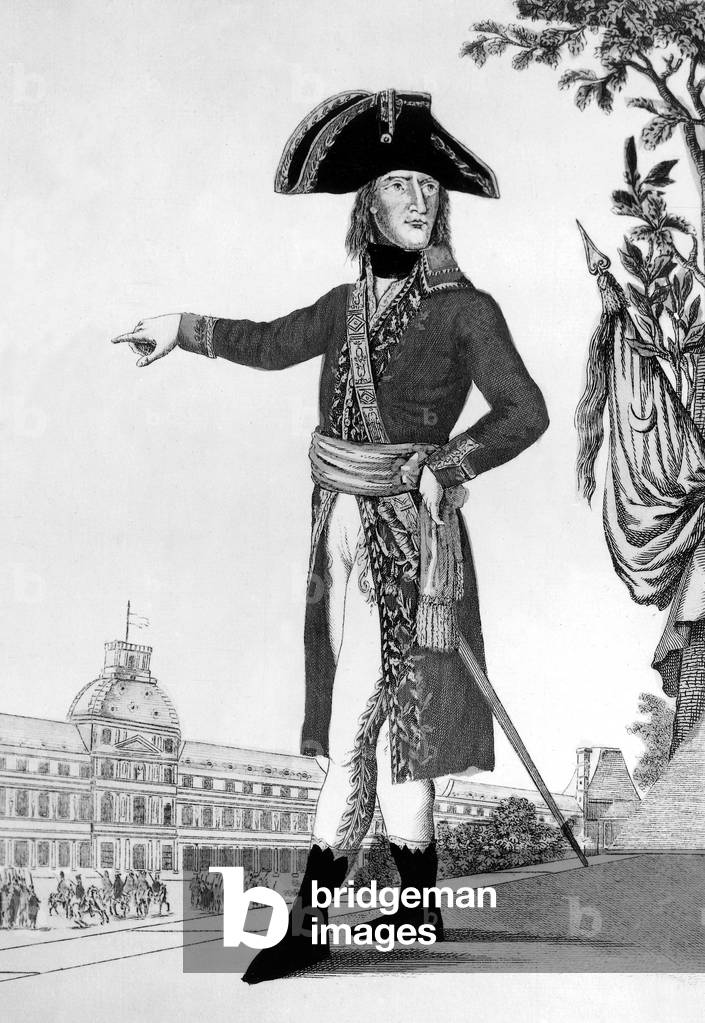 General Bonaparte prime consul (1799-1804), engraving