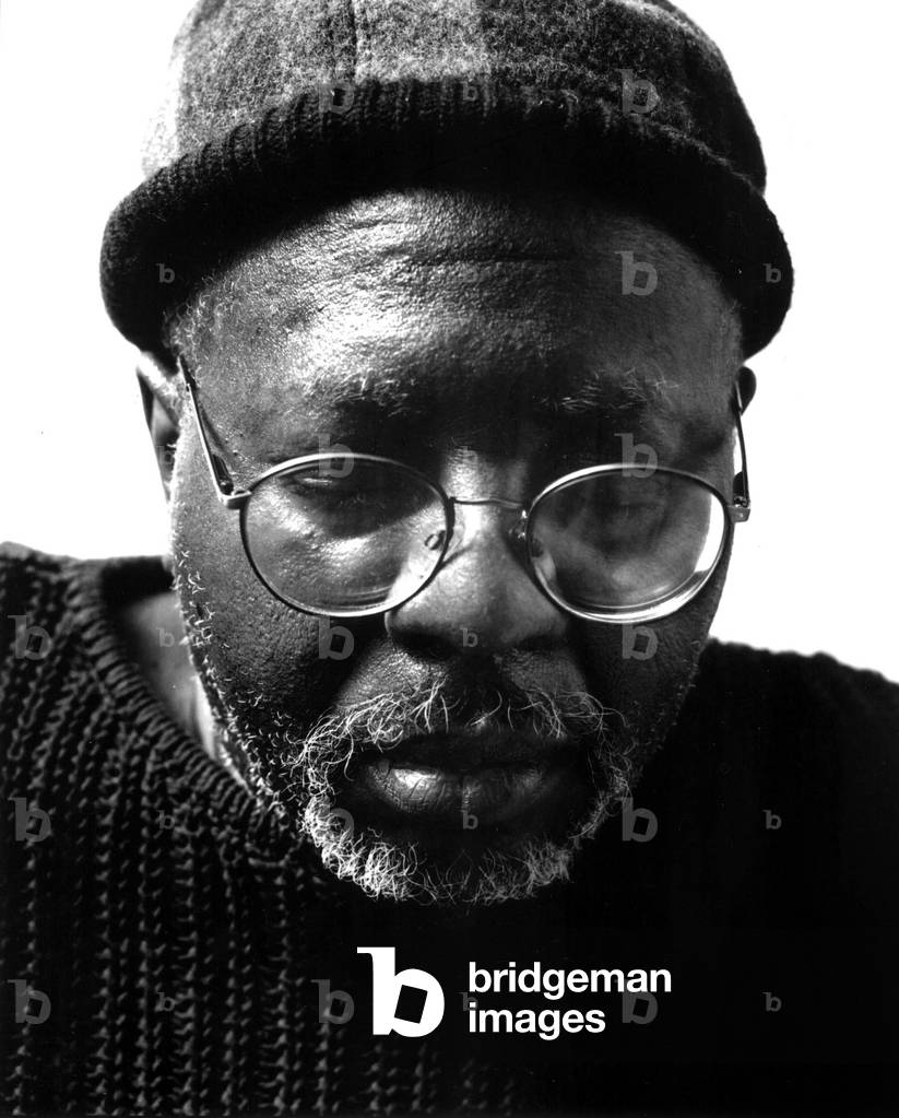 Curtis Mayfield (1942-1999) American Singer of soul and funk music in 1996