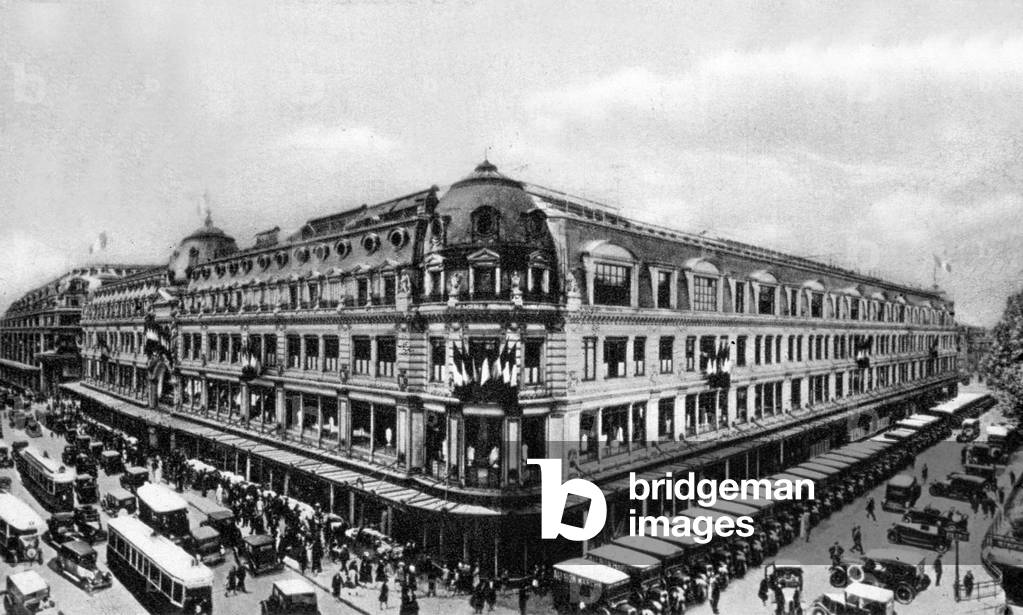 Le Bon Marché, c. 1910 (b/w photo)