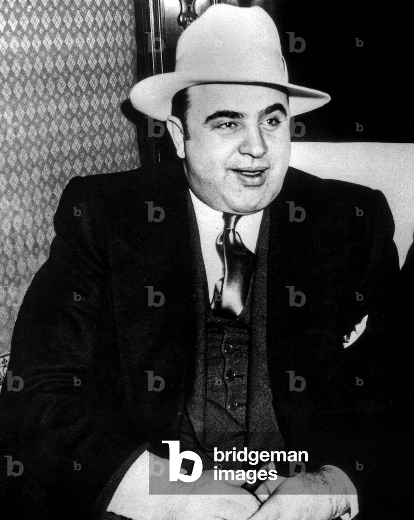 Al Capone, c. 1927 (b/w photo)
