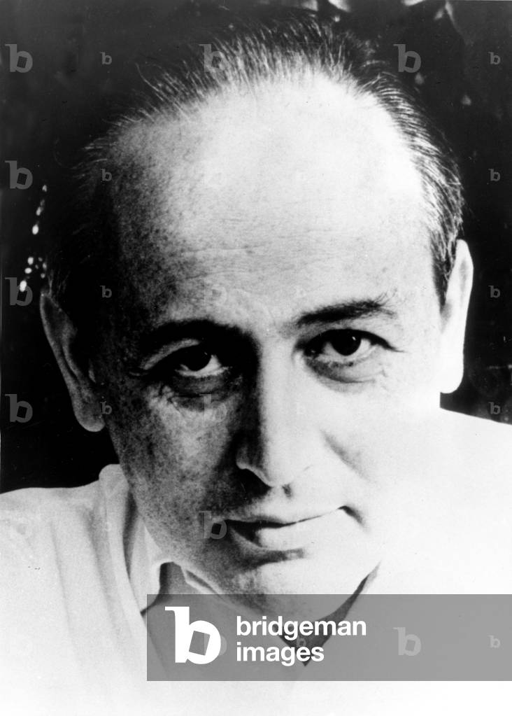 Paul Antschel aka Paul Celan (1920-1970) Austrian poet of romanian origins c. 1969