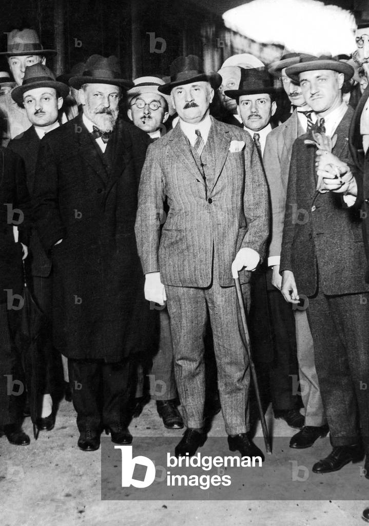 Joseph Caillaux lors du proces de l' Affaire Caillaux husband of murderer Caillaux during trial of the affair justice proces Calmette-Caillaux Calmette Caillaux trial