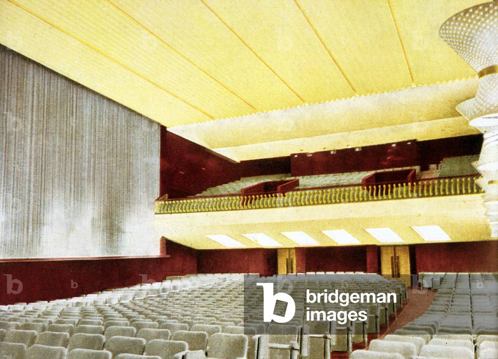 The cinema Le Rex de Mulhouse c.1954