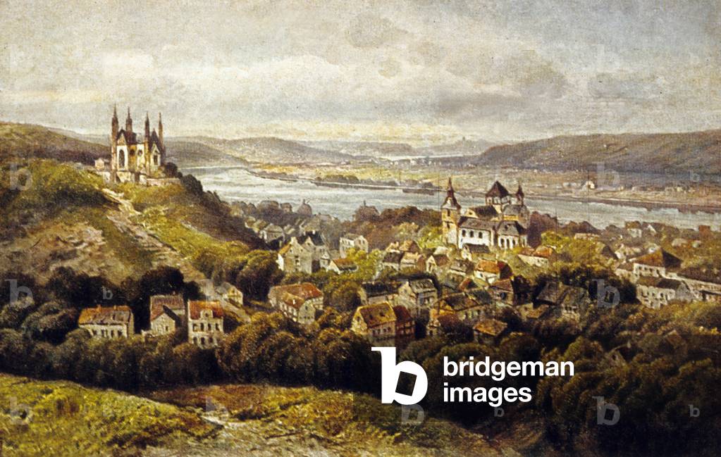 Remagen, Germany (colour litho)