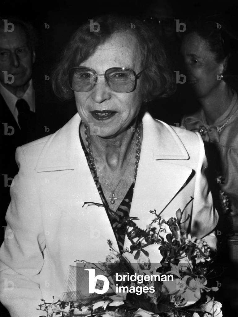 Marie Jose de Savoie (born Princess of Belgium) has received the diploma of member of honour of Fine Arts academy, Belgium, June 26, 1984