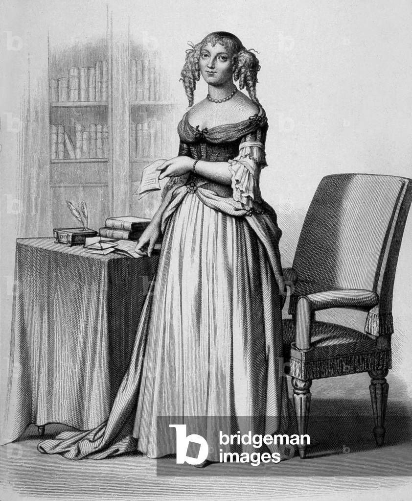 Marie de Rabutin Chantal, marquise de Sevigne (engraving)