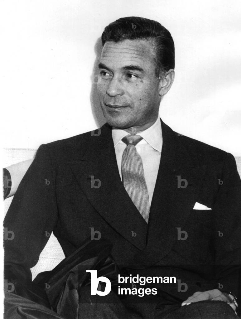 Porfirio Rubirosa (1909-1965) Italian diplomat and playboy c. 1955
