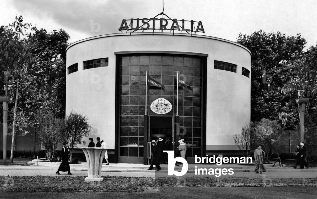 World fair in Paris, 1937 : pavilion of Australia (architects Stephenson, Meldrun and Turner)