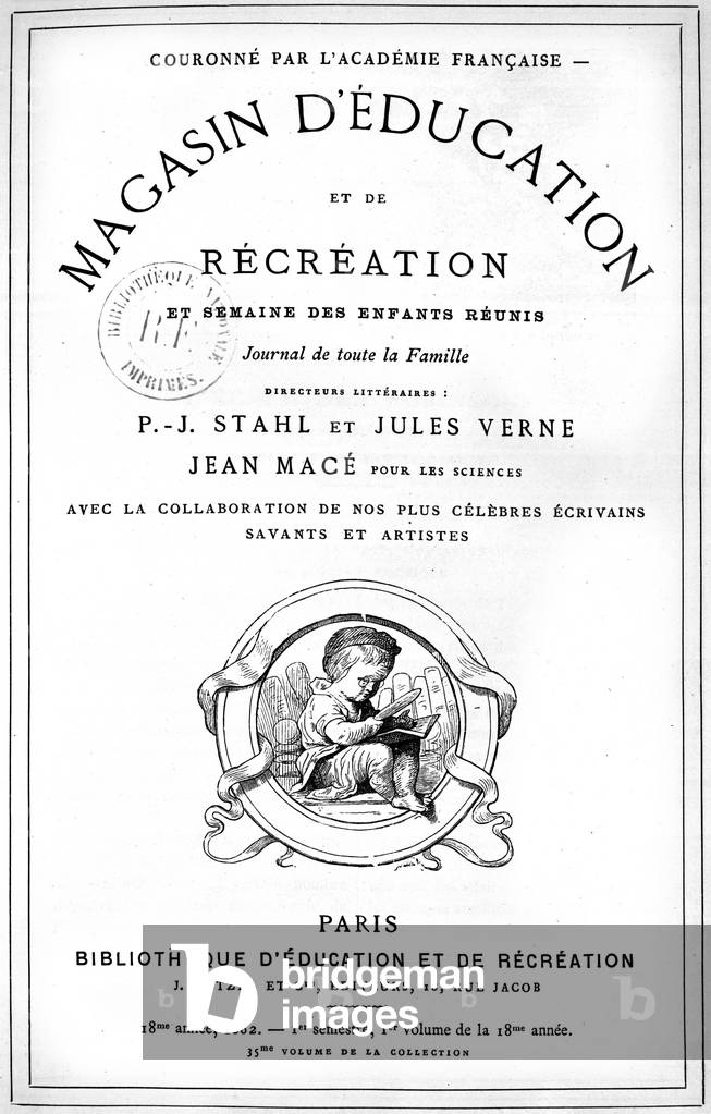 Frontispiece of book Education and Recreation Store and Children's Week 1882