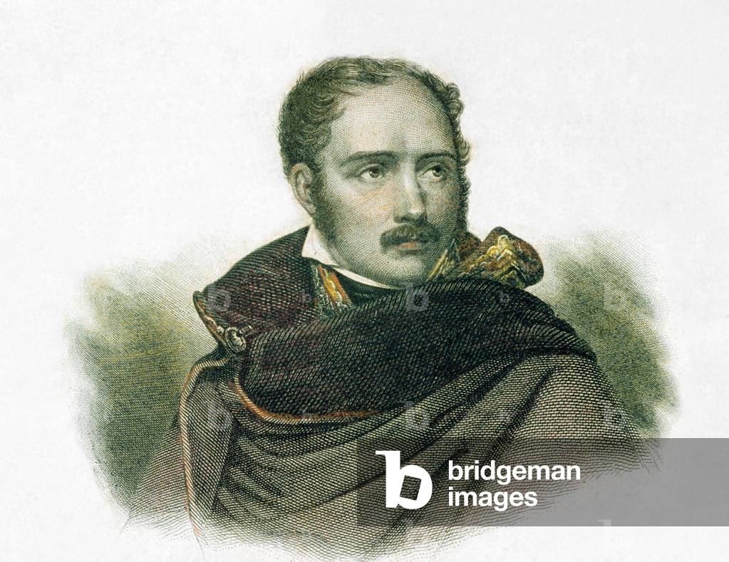 Eugene de Beauharnais 1781-1824 vice-king of Italy 1805-1814 (engraving)
