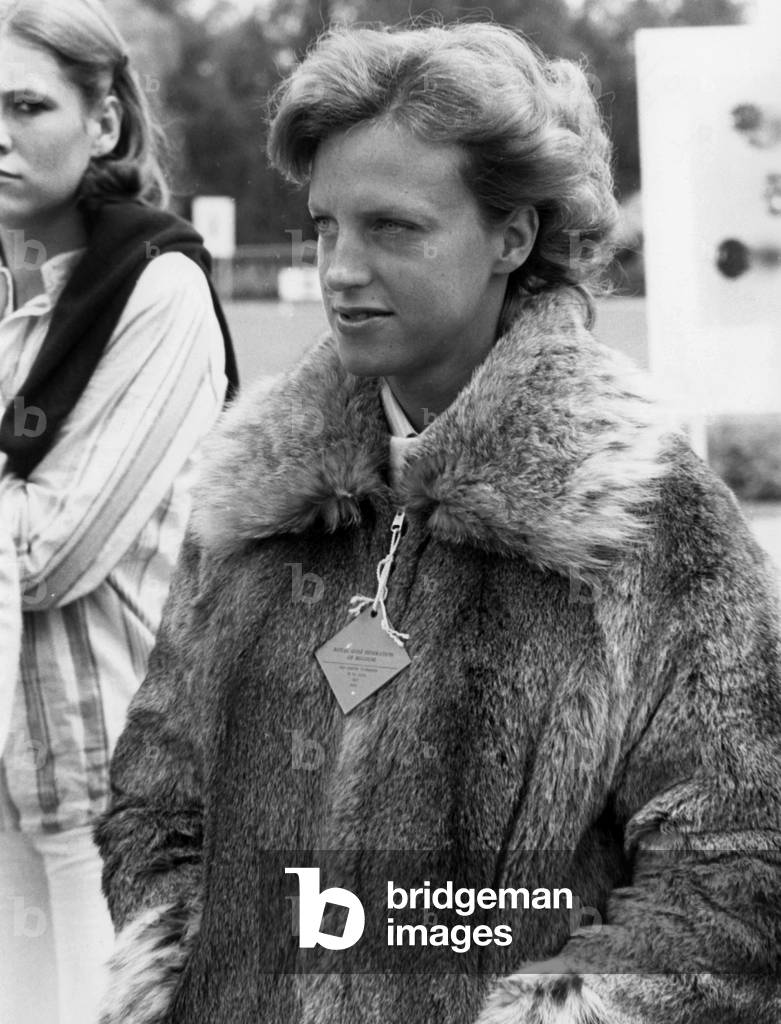 Princess Marie Christine of Belgium attending Belgian Golf Open in Brussels June 8-11, 1978