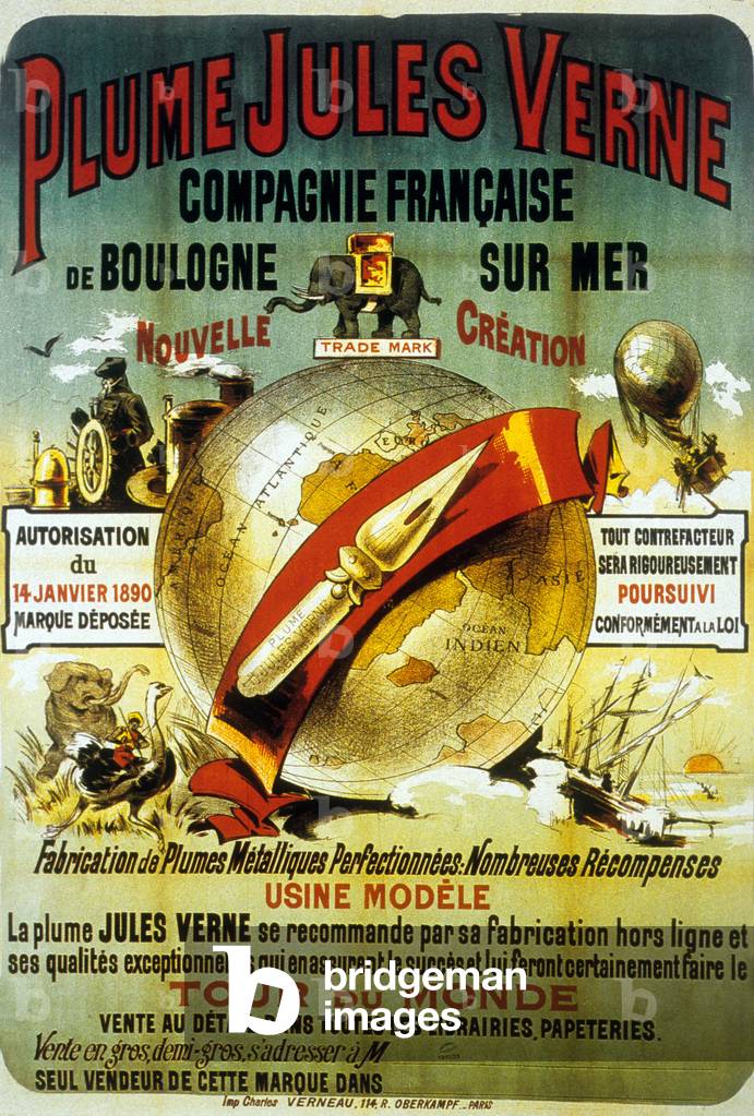 Poster to promote PLume by Jules Verne (poster)