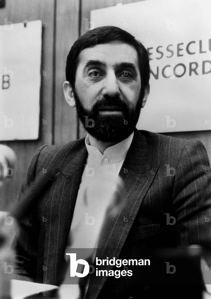 B70548PL Ali Akbar Velayati Minister for Foreign Affairs of Iran in 1987