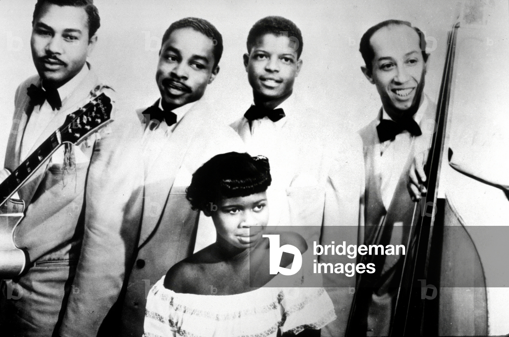 Esther Phillips (1935-1984) and her band of musicians 