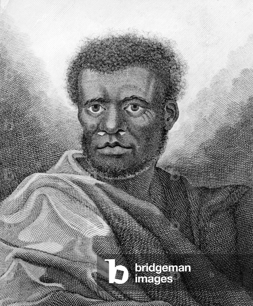 representation of a man of the Isle of Mallicolo, 18th century (engraving)