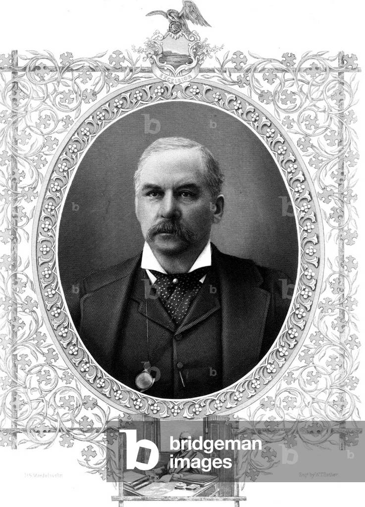 JP Morgan (1837-1913) American financier and banker c. 1902