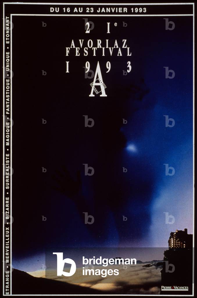 Poster for the festival d Avoriaz number 21 in 1993