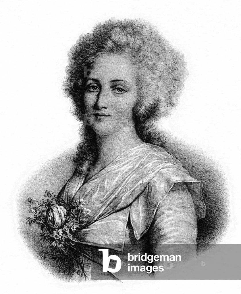 Elisabeth of France (litho)