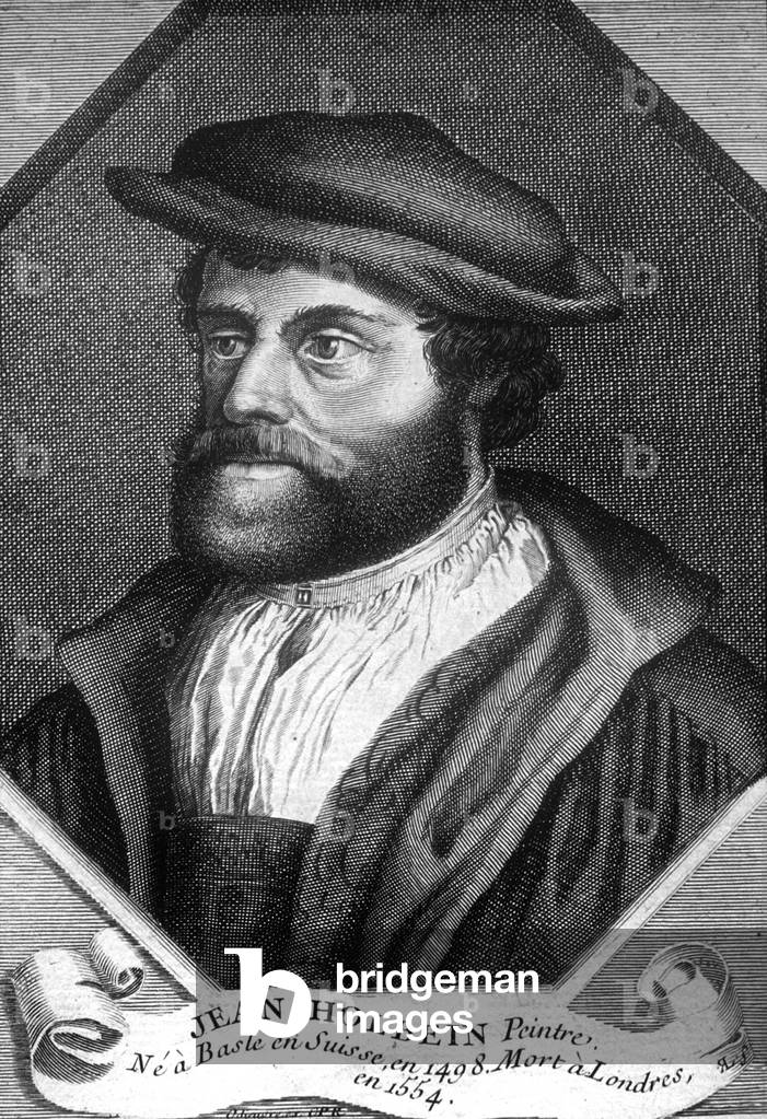 Hans Holbein the Younger (1498-1554) German painter and engraver, engraving