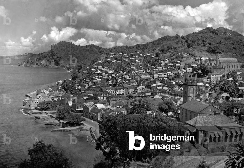 Grenada, 50's : capital Saint Georges