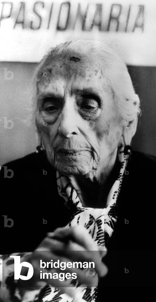 Passionaria Dolores Ibarruri (1895-1989) heroine of the Spanish civil war 1986