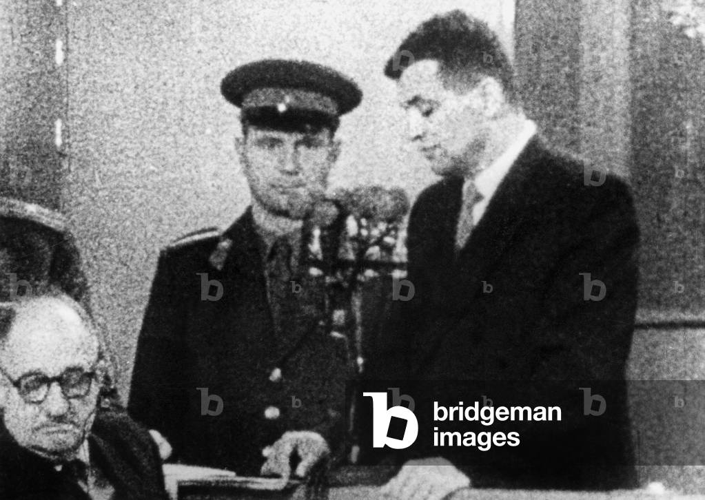 Francis Gary Powers the U-2 pilot imprisoned by Russia after his plane was shot down in soviet territory was condemned to a 10 year sentence in 1960 (photo)