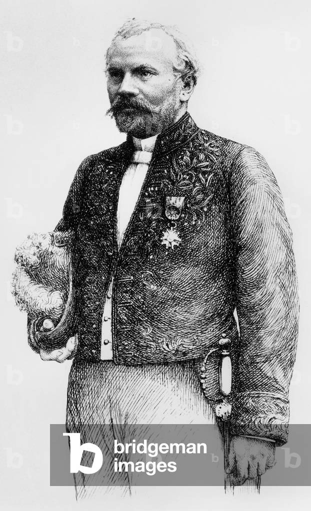 Jules Lemaitre (1853-1914) French writer, engraving