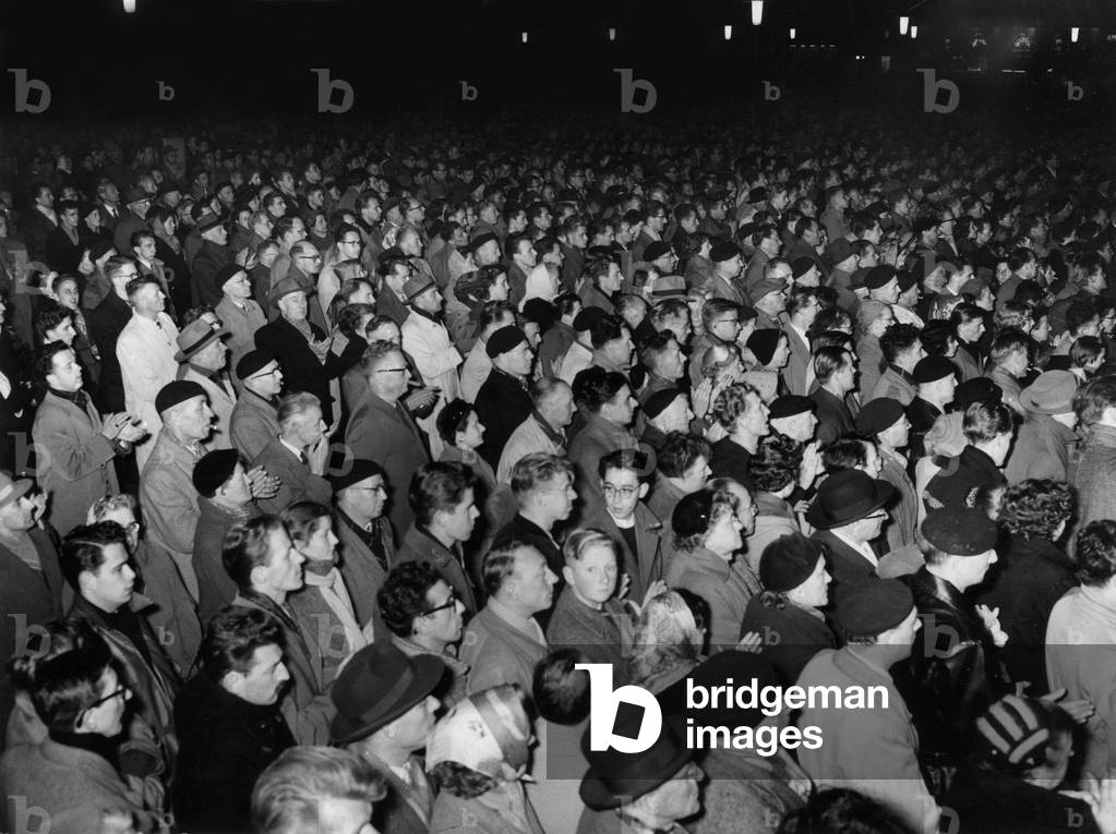 Meeting in Amsterdam (Holland) against Hungary events on November 5, 1956