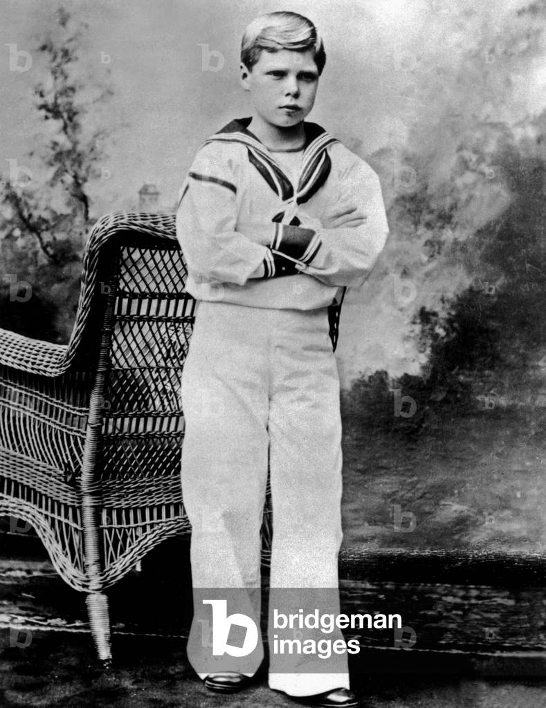 young Edward (1894-1972) prince of Wales, future King  Edward VIII and later future Duke of Windsor, here as a child, c. 1904