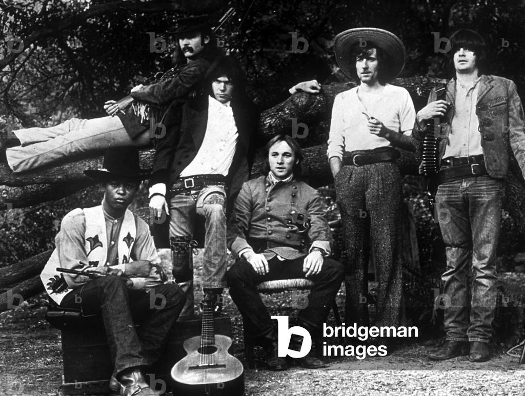 Crosby, Stills, Nash and Young with David Crosby Stephen Stills Graham Nash and Neil Young c. 1972