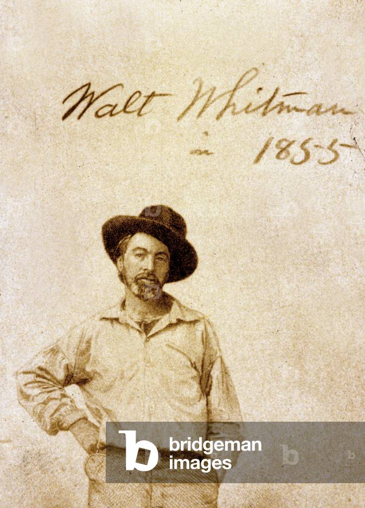 Walt Whitman, 1855 (print)