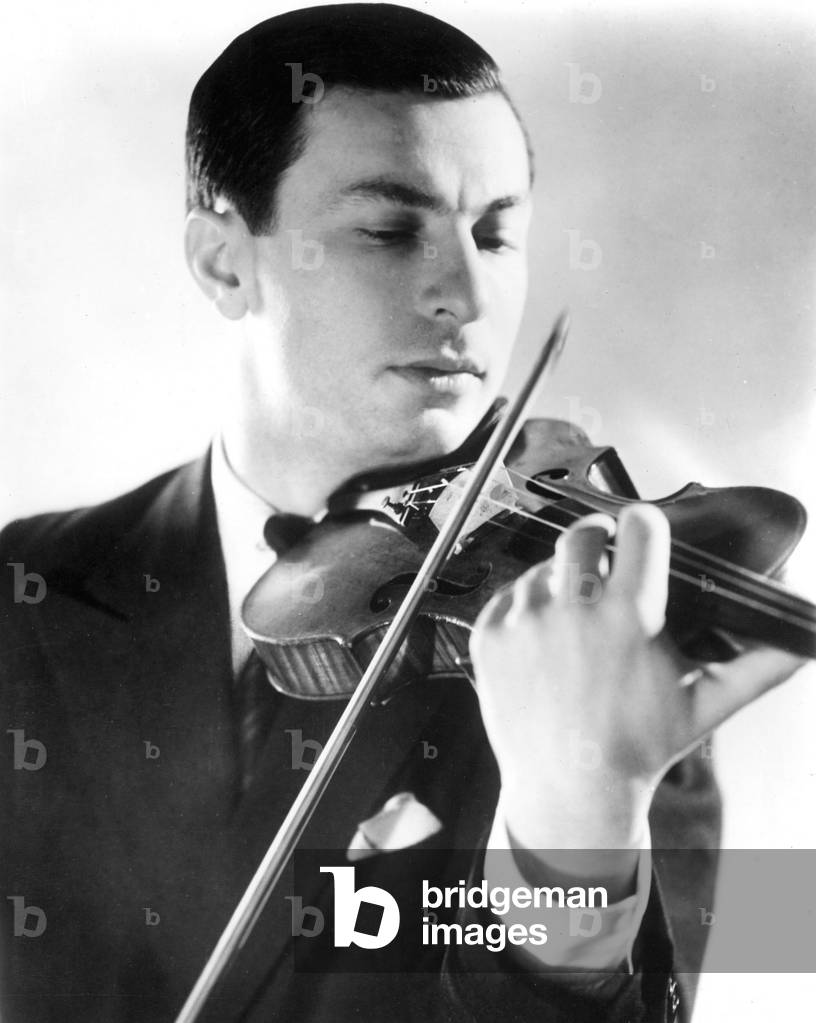 Nathan Mironovitch Milstein (1903-1992) russian violinist c. 1942
