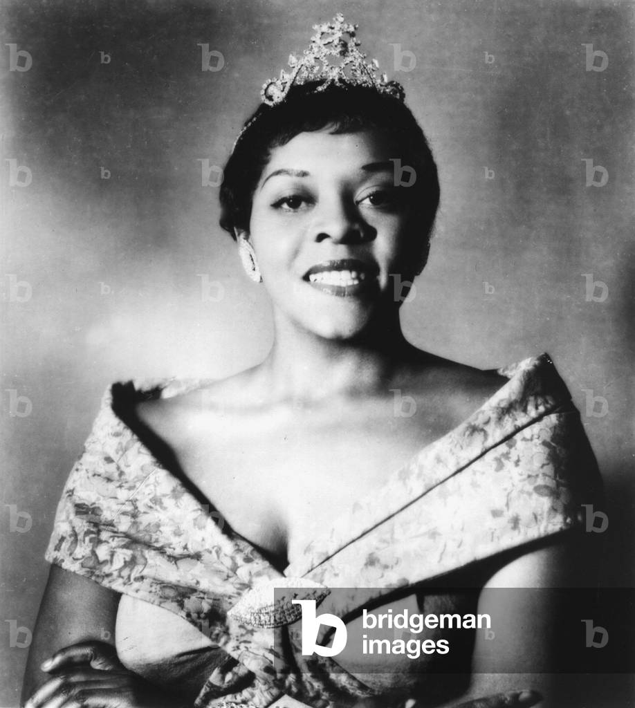 Sarah Vaughan (1924-1990) American jazz Singer and pianist c. 1950