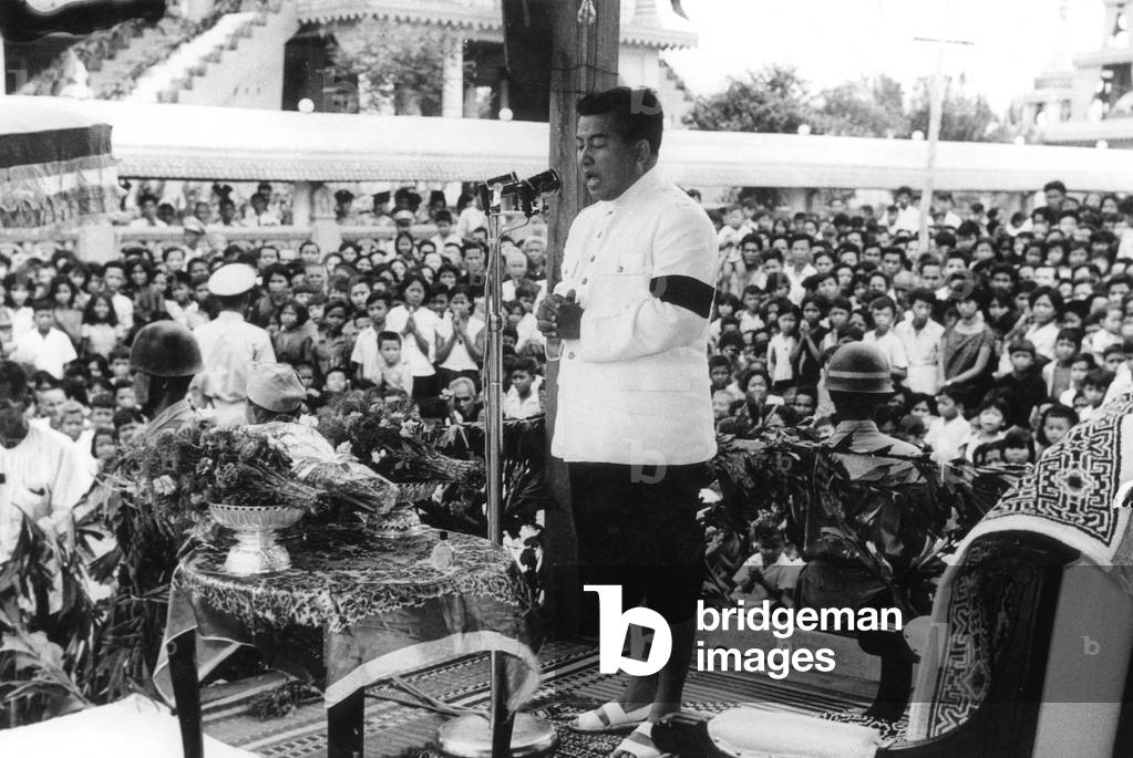 Speech of Norodom Sihanouk former-king and Prime Minister of Cambodia here June 15, 1960