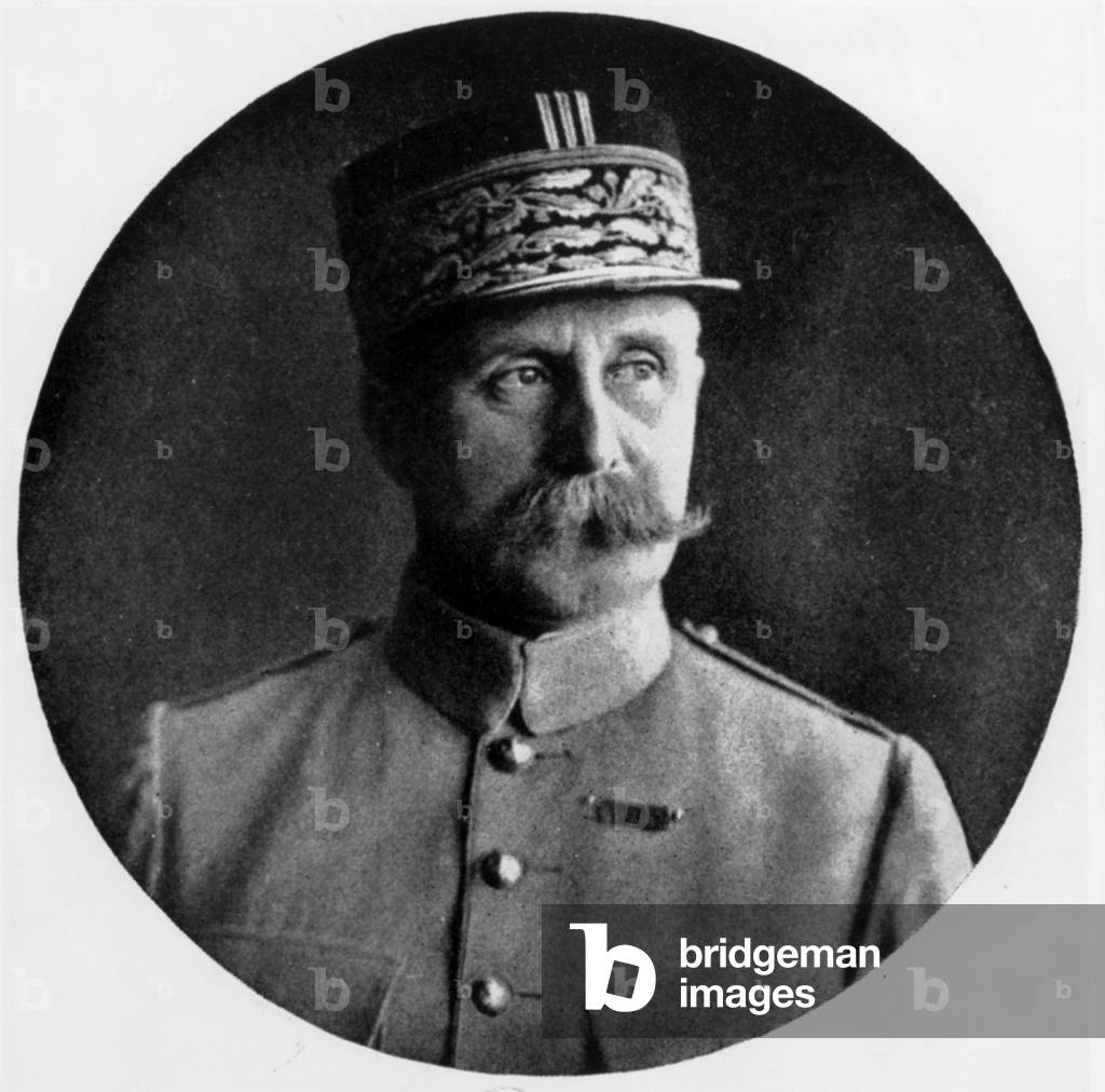 French marshal Philippe Petain (1856-1951) head of French state in 1940-1944, here in 1917